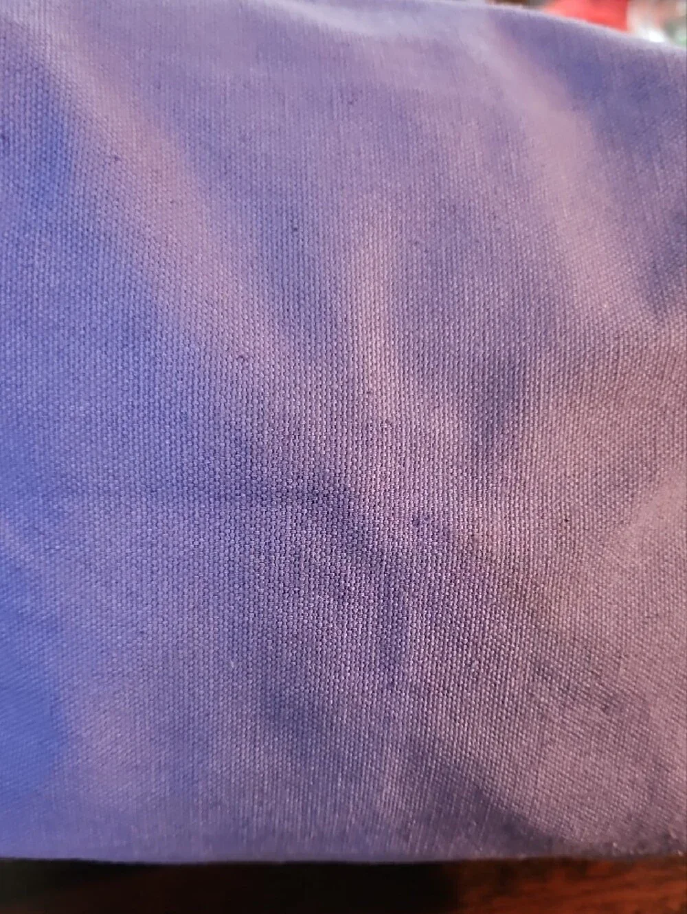 Trader Joe's Purple Canvas Tote Bag